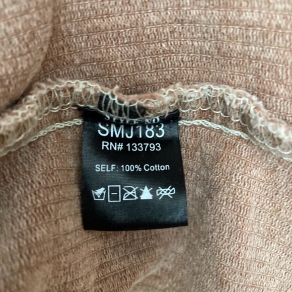 Indie Collection Corduroy Shirt Shacket Men's S Oversized Distressed Raw Edge - Picture 4 of 6